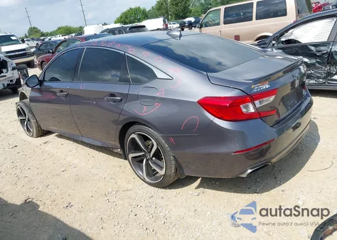 2018 Honda Accord Sport from USA, damaged, VIN 1HGCV1F35JA249526